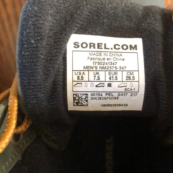 Men’s Sorel waterproof winter boots - Picture 7 of 8